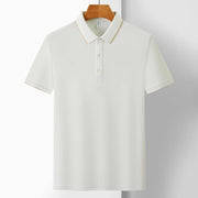 Male Solid Color High-end Summer Lapels Work Clothes